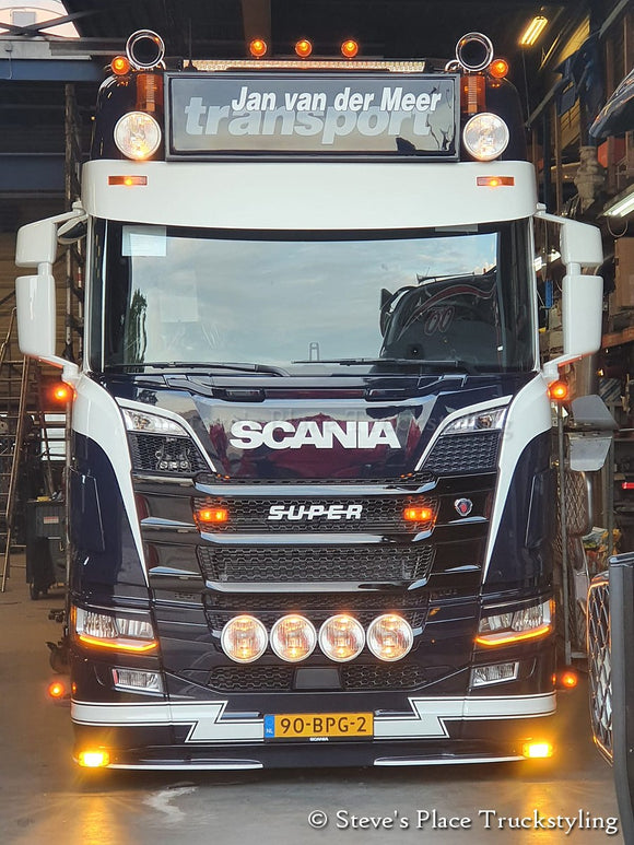 Fox Parts Scania Next Gen Sunvisor 35cm Bow style